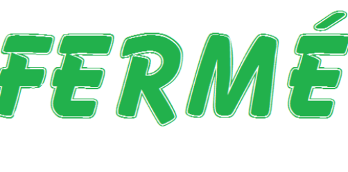 fermé
