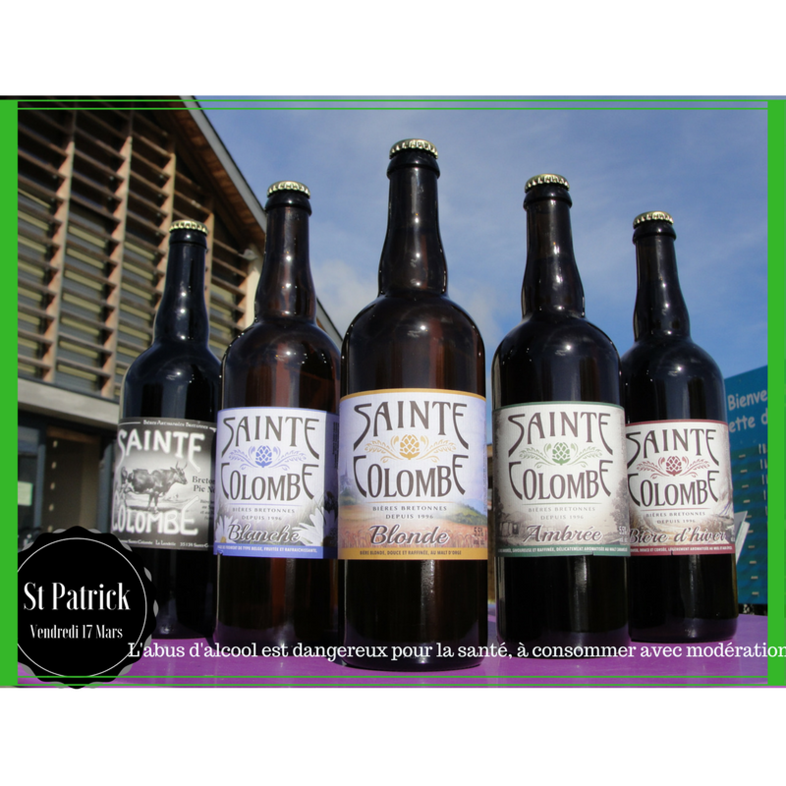 Nos bières Sainte Colombe
